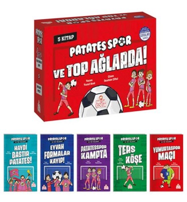 Patatesspor Ve Top Ağlarda (5 Kitap+Soru Kitapçığı) - Nesil Çocuk