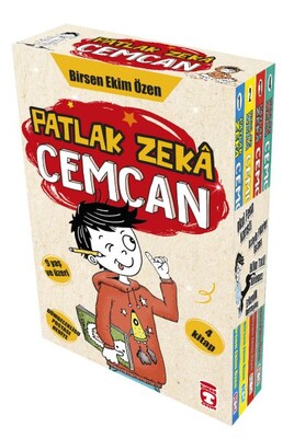 Patlak Zeka Cemcan (4 Kitap Set) - Timaş Çocuk