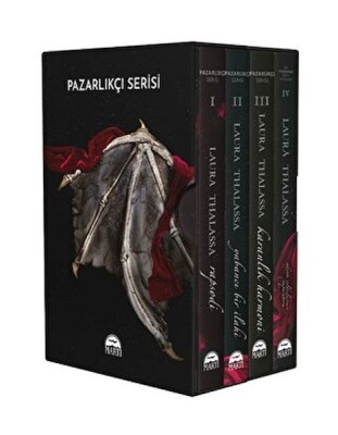 Pazarlıkçı Serisi (4 Kitap Kutulu) - Martı Yayınları