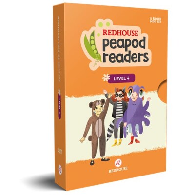 Peapod Readers İngilizce Hikâye Seti 5 Kitap - Level 4 - Redhouse Yayınları