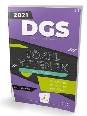 Pelikan 2021 DGS Sözel Yetenek Son Tekrar Konu Anlatımı - 1