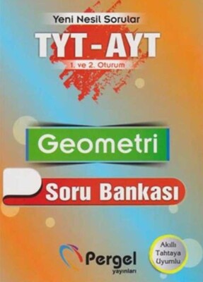 Pergel TYT AYT Geometri Soru Bankası (Yeni) - Pergel Yayınları