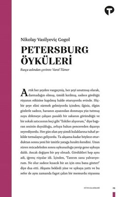 Petersburg Öyküleri - Turkuvaz Kitap