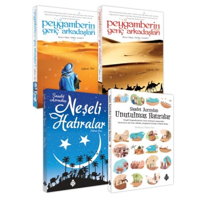 Peygamberimizin Hayatından Hatıralar Seti (4 Kitap) - Uğurböceği Yayınları