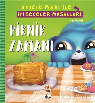 Piknik Zamanı - Ayıcık Mavi İle İyi Geceler Masalları - Sincap Kitap