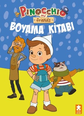 Pinocchio and Friends - Boyama Kitabı 3 - Eksik Parça Yayınları