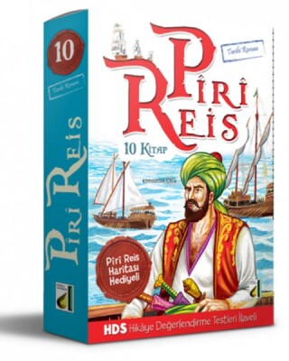 Piri Reis'in Serüvenleri (10 Kitap Takım) - Damla Yayınevi