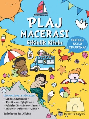 Plaj Macerası Etkinlik Kitabı - Remzi Kitabevi