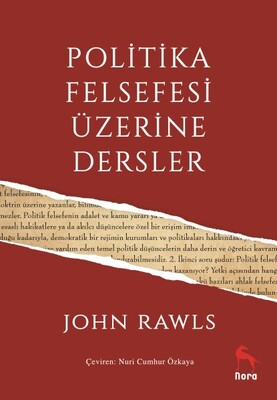 Politika Felsefesi Üzerine Dersler - Nemesis Kitap