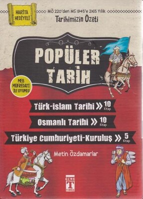 Popüler Tarih (25 Kitap Takım) - İlk Genç Timaş