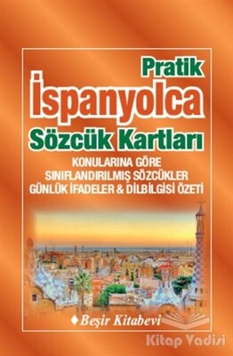 Pratik İspanyolca Sözcük Kartları - Beşir Kitabevi