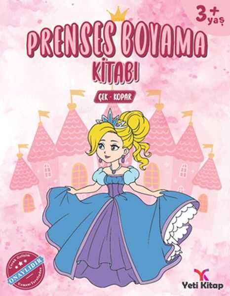 Yeti Kitap - Prenses Boyama Kitabı