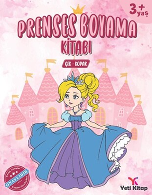 Prenses Boyama Kitabı - Yeti Kitap