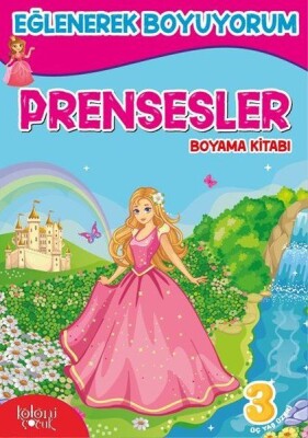 Prensesler Boyama Kitabı - Koloni Çocuk