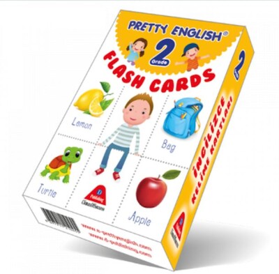 Pretty English Flash Cards 2 Grade - D Publishing