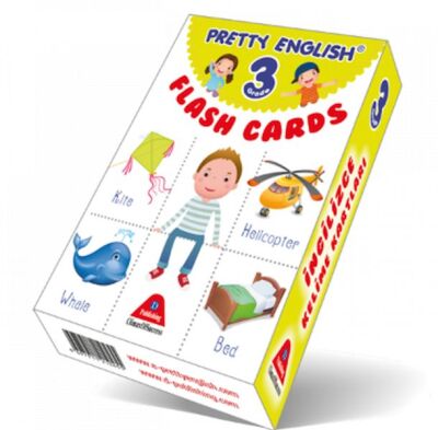 Pretty English Flash Cards 3 Grade - 1