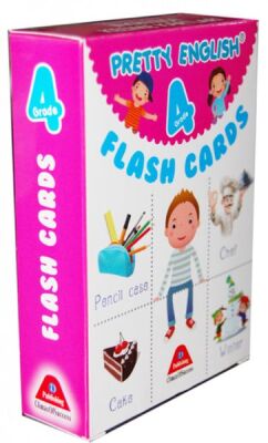 Pretty English Flash Cards 4 Grade - 1