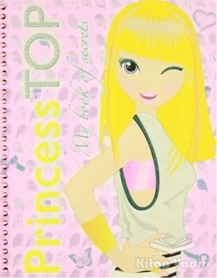 Princess Top My Book Of Secrets (Pembe) - Çiçek Yayıncılık