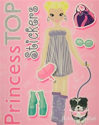 Princess Top Stickers (Pembe) - 1
