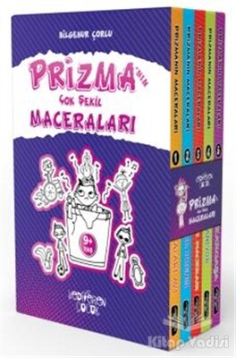 Prizma’nın Çok Şekil Maceraları Seti (5 Kitap Takım) - Yediveren Çocuk