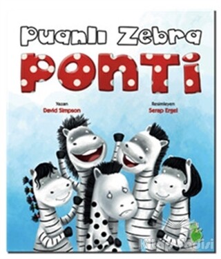 Puanlı Zebra Ponti - Yeşil Dinozor