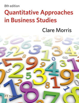Quantitative Approaches İn Business Studies With Mymathlab Global - 1