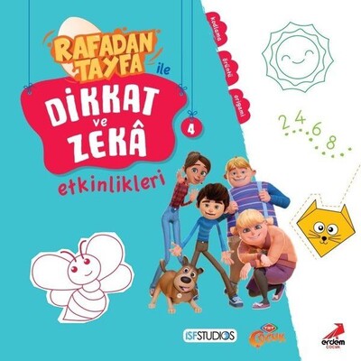 Rafadan Tayfa İle Dikkat ve Zeka Etkinlikleri 4 - Erdem Yayınları