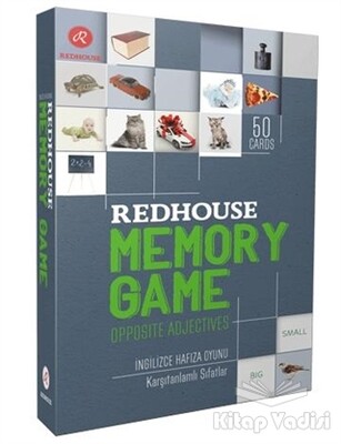 Redhouse Memory Game-Opposite Adjectives (Kutulu) - Redhouse Yayınları