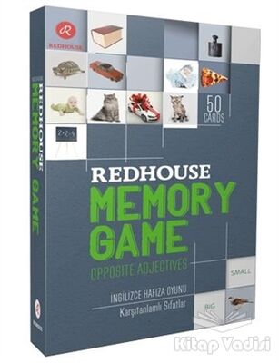 Redhouse Memory Game-Opposite Adjectives (Kutulu) - 1