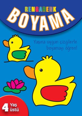 Rengarenk Boyama (4 Yaş Üstü) - Parıltı Yayınları