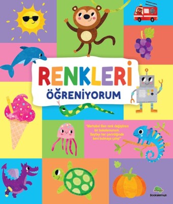 Renkleri Öğreniyorum – Ciltli - Bookalemun Yayınevi