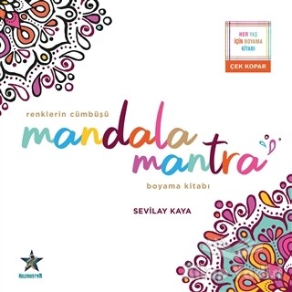 Renklerin Cümbüşü Mandala Mantra Boyama Kitabı - Kozmostar Yayınevi