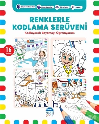 Renklerle Kodlama Serüveni 2 - Martı Yayınları