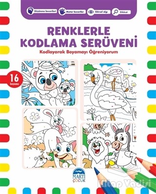 Renklerle Kodlama Serüveni 4 - Martı Yayınları