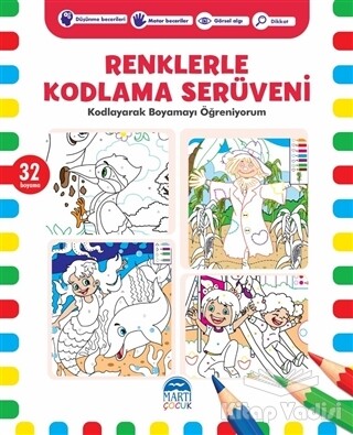 Renklerle Kodlama Serüveni 6 - Martı Yayınları