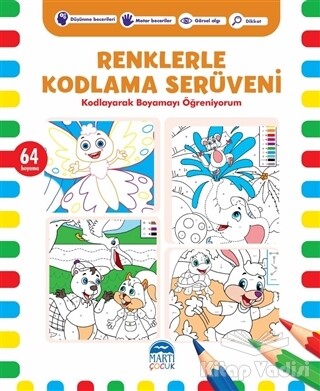 Renklerle Kodlama Serüveni 7 - Martı Yayınları