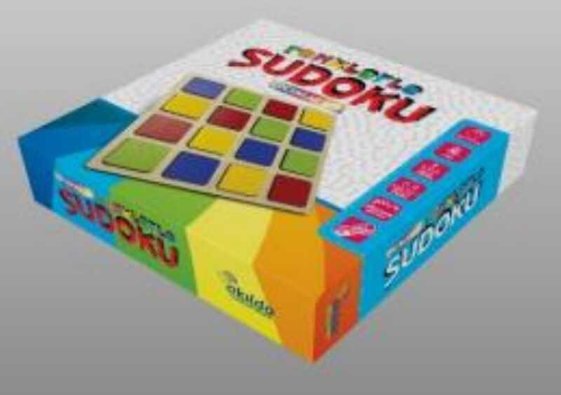Akılda Zeka Oyunları - Renklerle Sudoku (Ahşap)