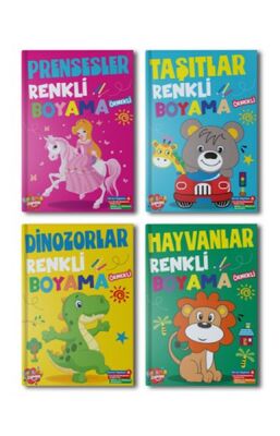 Renkli Boyama 10 set+1 Set (44 Kitap) - 1