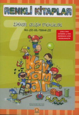 Renkli Kitaplar - 7 Zihinsel Gelişim Etkinlikleri - Angora Yayıncılık