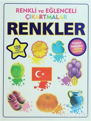 Renkli ve Eğlenceli Çıkartmalar - Renkler (Colors) - 1