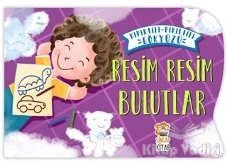 Resim Resim Bulutlar - Kıpırtılı Pırıltılı Gökyüzü - Sincap Kitap