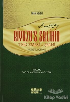 Riyazu’s Salihin Tercemesi ve Şerhi Orta Boy (2 Cilt Bir Arada) - 1