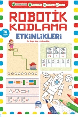 Robotik Kodlama Etkinlikleri - 10 - Martı Yayınları