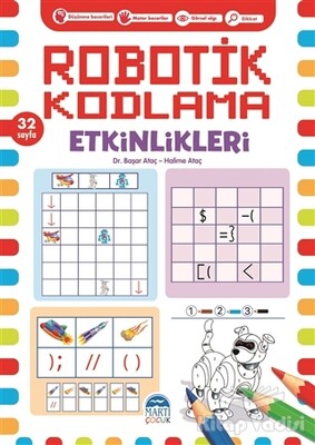 Robotik Kodlama Etkinlikleri 16 - Martı Yayınları