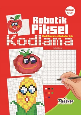 Robotik Piksel Kodlama Kırmızı Kitap - Teleskop