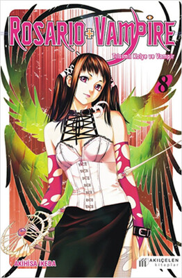 Rosario + Vampire - Tılsımlı Kolye ve Vampir 8 - Akılçelen Kitaplar