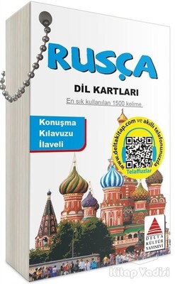 Rusça Dil Kartları - Delta Kültür Yayınevi