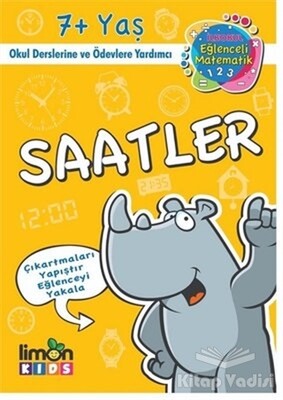 Saatler - İlkokul Eğlenceli Matematik - limonKIDS