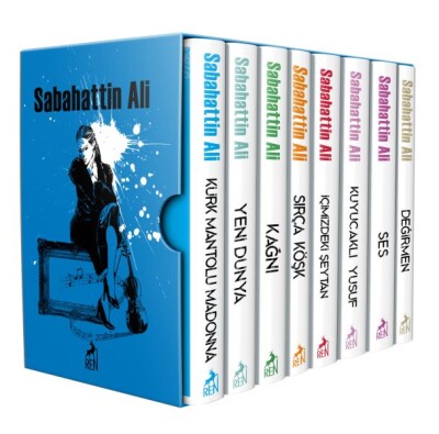 Sabahattin Ali Seti (8 Kitap Takım) - Ren Kitap