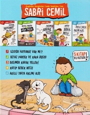 Sabri Cemil (5 Kitap Takım) - Uğurböceği Yayınları